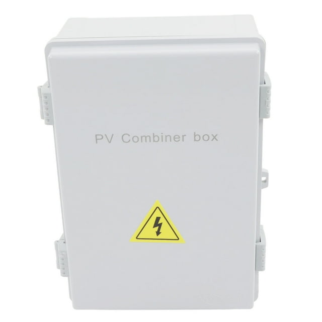 Boîte Combineur Solaire, Boîte Combineur Photovoltaïque Fiable à 6 Fils Protection Inversée 15A pour la Maison