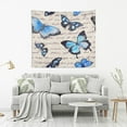 thumbnail image 5 of GZHJMY Butterflies Tapestry Aesthetic Tapestry for Bedroom Colorful Wall Hanging AestheticFor Room Decor 60" x 40" Inches Gift Decor, 5 of 6