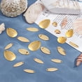 thumbnail image 3 of 80 señuelos de pesca de hierro dorado de 6 estilos, ovalados, con cuchillas giratorias, accesorios artificiales para pesca de caballos., 3 of 6