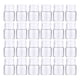 thumbnail image 1 of EeaseMX 25 botellas de vidrio de 5 ml para almacenamiento, frascos de aluminio, mini botellas de vidrio transparentes., 1 of 7