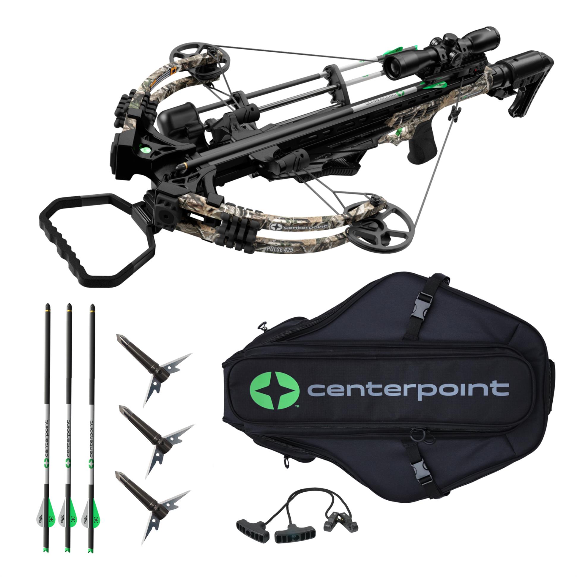 CenterPoint Pulse 425 Compound Crossbow Package FC Camo + CenterPoint