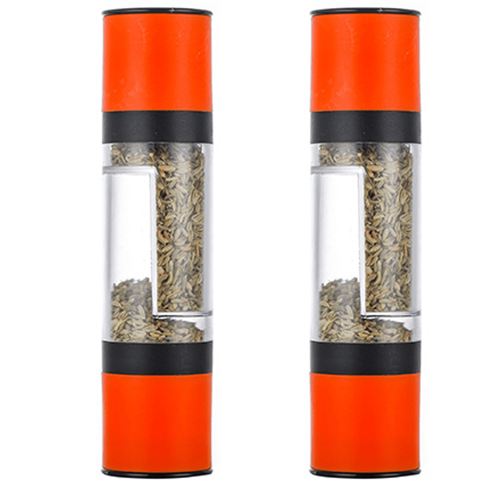 Premium Salt And Pepper Grinder Set - 5 Oz, Golden Stainless Steel - S