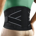 thumbnail image 2 of Lower Back Brace Men Women, Back Brace for Lower Back Pain, Sciatica, Scoliosis, Herniated Disc with Adjustable Support Straps, 2 of 8