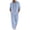 A38 Light Blue, variant on Mifsaly Linen Set Men 2 Piece Button Closure Hooded Long Sleeve Top and Straight Leg Pants with Pockets Comfortable Loungewear Vacation Summer Matching Lounge Outfits XXL