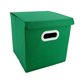 thumbnail image 1 of Organizadores de tela plegables, apilables, a prueba de polvo, caja de almacenamiento plegable con tapa para el hogar, el dormitorio y la oficina, 1 of 6