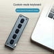 thumbnail image 5 of 5 Keys Customizable Keypad Macro Programmable Bluetooth Keyboard Copy Paste Rgb Button Game Keyboard White, 5 of 5