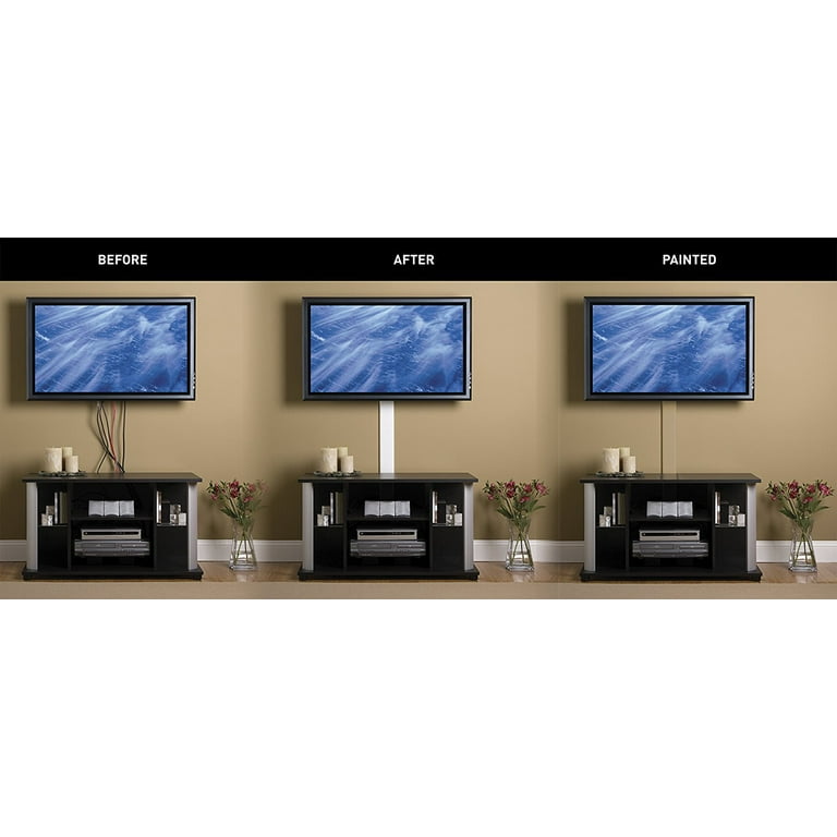 30-inch Flat Screen TV Cord Cover Kit, Nonmetallic