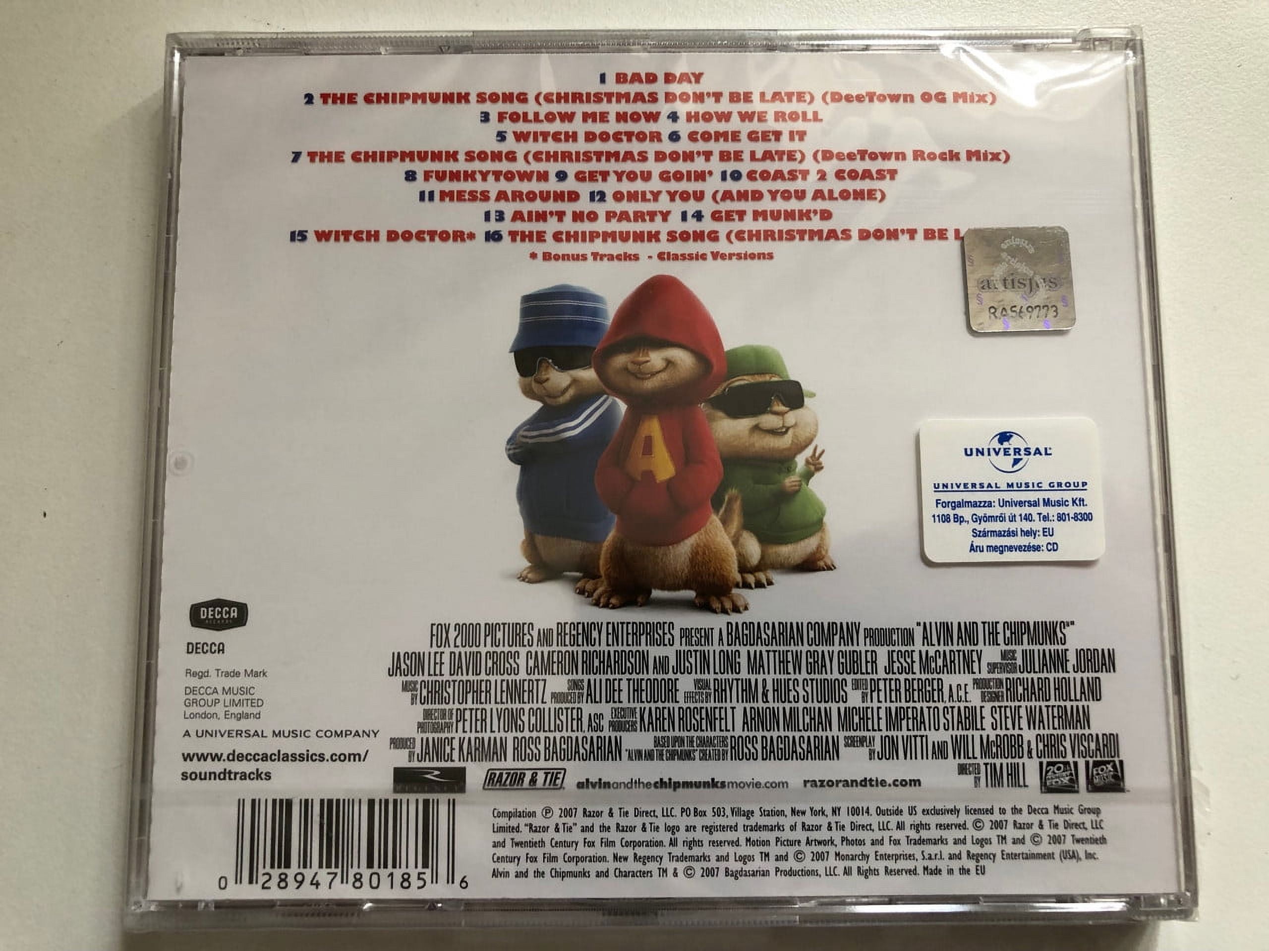 Alvin & the Chipmunks (CD) - Walmart.com