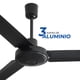 thumbnail image 2 of Narvik Ventilador Industrial de Techo 56 Pulgadas, Uso Industrial y Exterior Techado Aspas y Motor Metalico, 3 Velocidades a Control Pared, Acabado Negro Mate, 2 of 5
