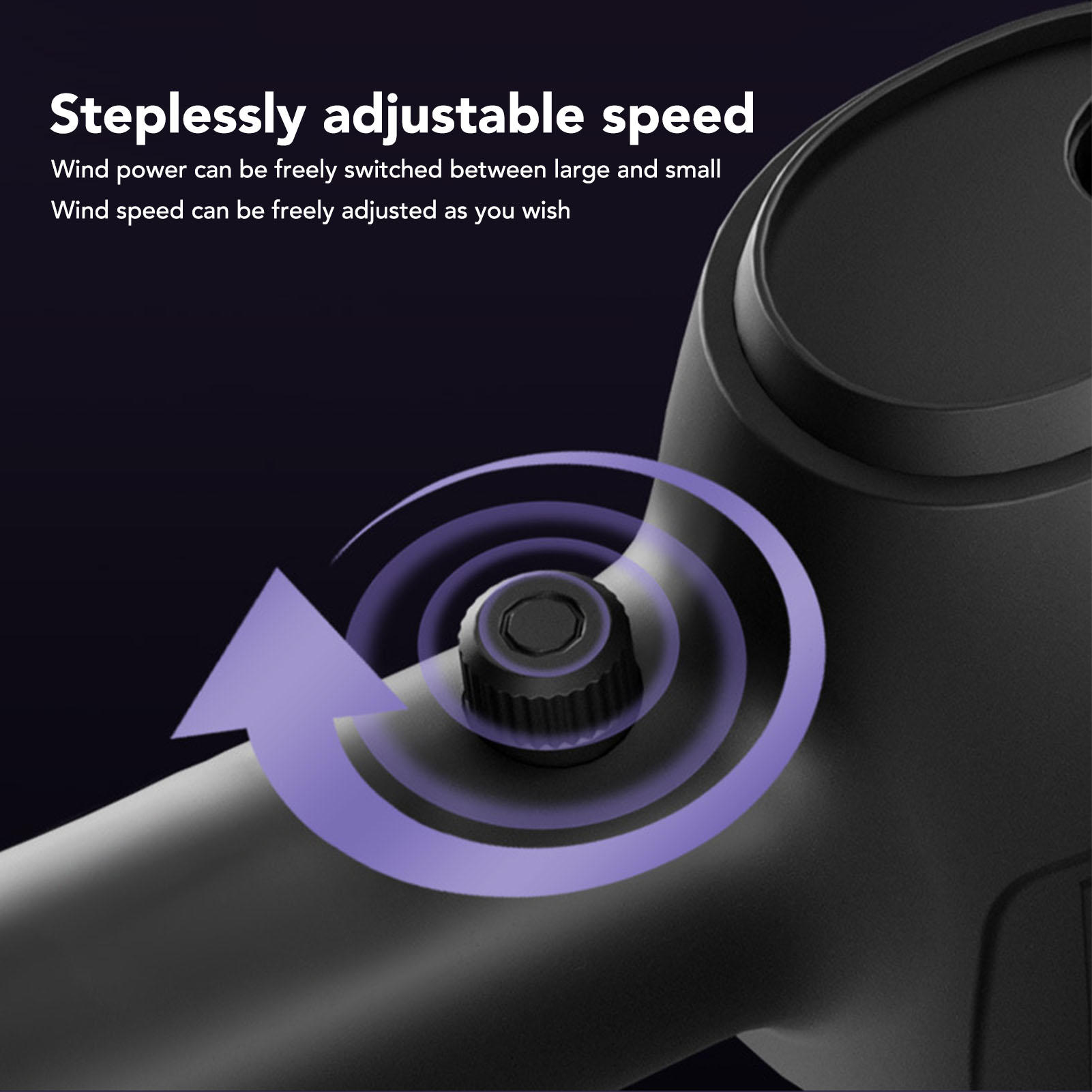 BOKYAN 50000RPM Cordless Air Duster – 5‑Nozzle Rechargeable Portable Blower for Computers, Keyboards, Cars & Inflatable Toys