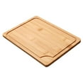 thumbnail image 1 of Plato de madera sólida para el hogar, plato para cocina occidental, bandeja de madera para steak, 1 of 9