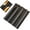 Black/L, variant on French Pan Set Non-Stick French Bread Baking Pan with Proofing Cloth and Dough Cutter, Home Baking Tools Kit for Homemade Bread Silver/S