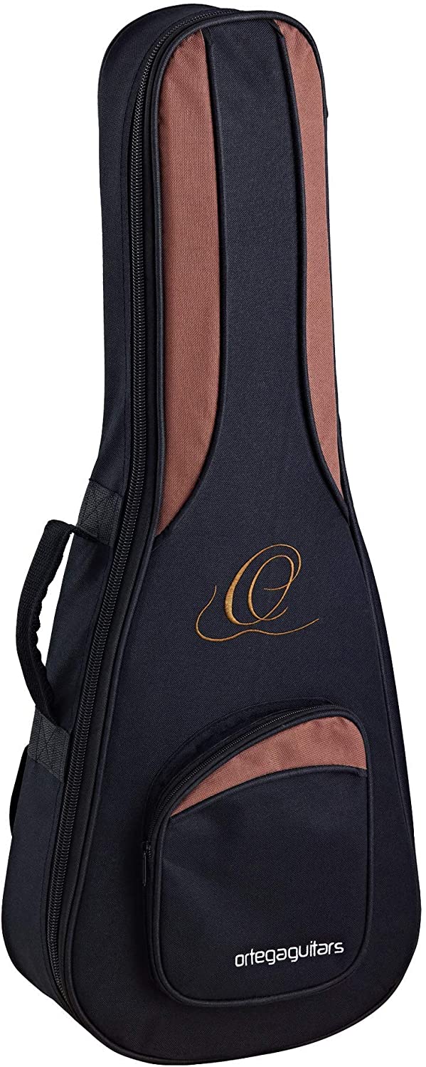 Ortega Caiman-GB-GB Lizard Series Acoustic-Electric Ukulele-Bass Gloss Natural