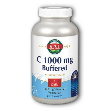 UPC 021245576808 product image for Vitamin C-1000mg Buffered & Timed Release Kal 250 Sustained Release Tablet | upcitemdb.com