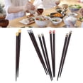 thumbnail image 4 of Chopsticks, Unique Design Reusable Chopsticks Nonslip Design  for Restaurant for Hotel for Home, 4 of 8