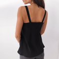 thumbnail image 4 of Fesfesfes Tshirt for Women Low Cut Tops Printing Loose V-Neck Vest Sling Camisole Sleeveless T-Shirt Tees Women M(US:6), 4 of 5