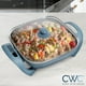 thumbnail image 3 of Sartén eléctrica COCINA CON COLOR - 30 x 30 cm, antiadherente de cerámica, libre de PFAS, 1400 W, tapa de vidrio templado, temperatura variable, sonda de calor extraíble, asas frías al tacto, color az, 3 of 4