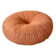 thumbnail image 5 of CoudarTitie Round Floor Pillow Meditation Cushion Decorative Comfortable Floor Cushion Pad for Bedroom Office Balcony Indoor Orange, 5 of 9