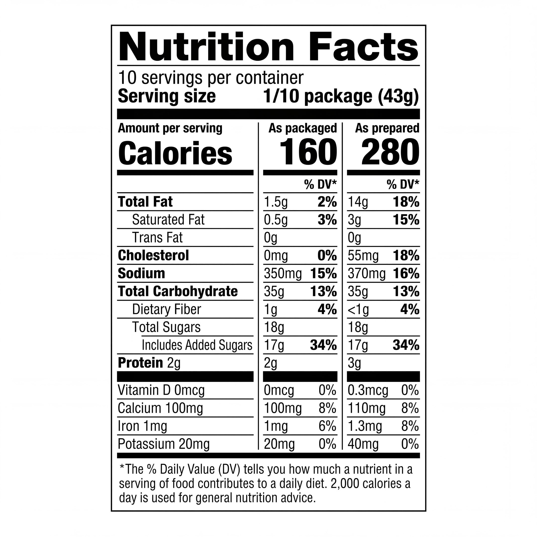 Great Value Deluxe Moist Yellow Cake Mix, 15.25 oz Box