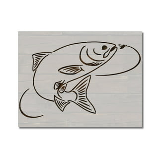 Fish Scale Stencil