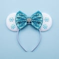 thumbnail image 2 of Mouse Ears Bow Headbands, Glitter Party Princess Decoration Cosplay Costume for Girls & Women, 2 of 2