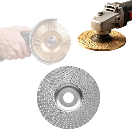 Wood Grinding & Carving Disc Set for Angle Grinder Tungsten Carbide Wheels for Shaping Sanding and Polishing