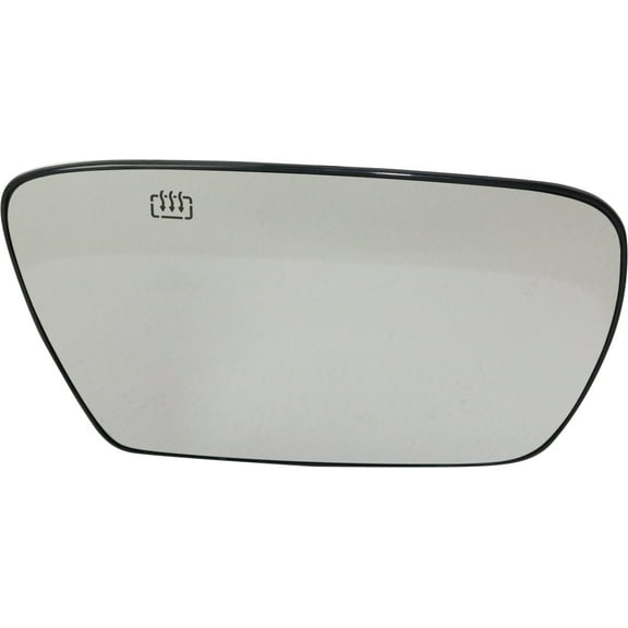 Mirror Glass Compatible With 2005-2010 Jeep Grand Cherokee Left Driver Side Heated Kool-Vue