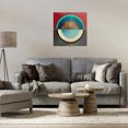 thumbnail image 3 of Stupell Industries Mid-Century Round Distressed Circle Canvas Art, 17 x 17, by Matthew Finger, 3 of 8