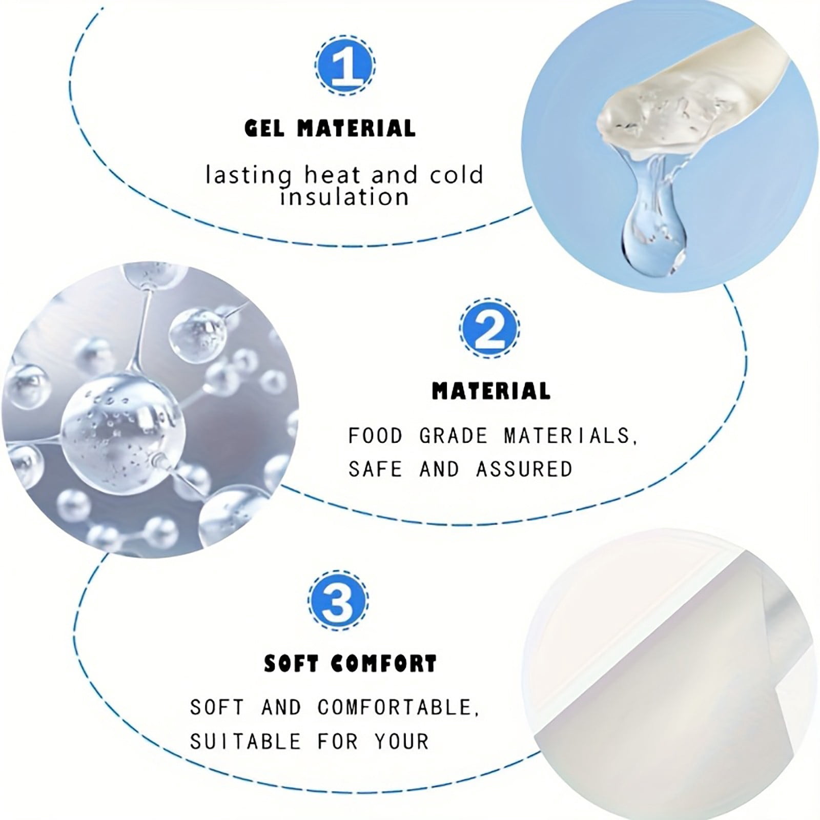 Ice Pack Hat Cooling Accessory - Reusable Gel Cooling Pad for & Hats - Foldable Fishing Hat Cooler Insert for Hiking Camping Sports - Breathable Cold Pack for Hard Hats Catcher