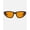 Black/Orange, variant on Women's Embellished Cat Eye Polarized Sunglasses | Brynn