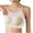 White, variant on Strapless Bra for Women with Built-In Pads, Halter Neck, Cross Back Design, Tube Top and Bandeau for Daily Wear or Layering
