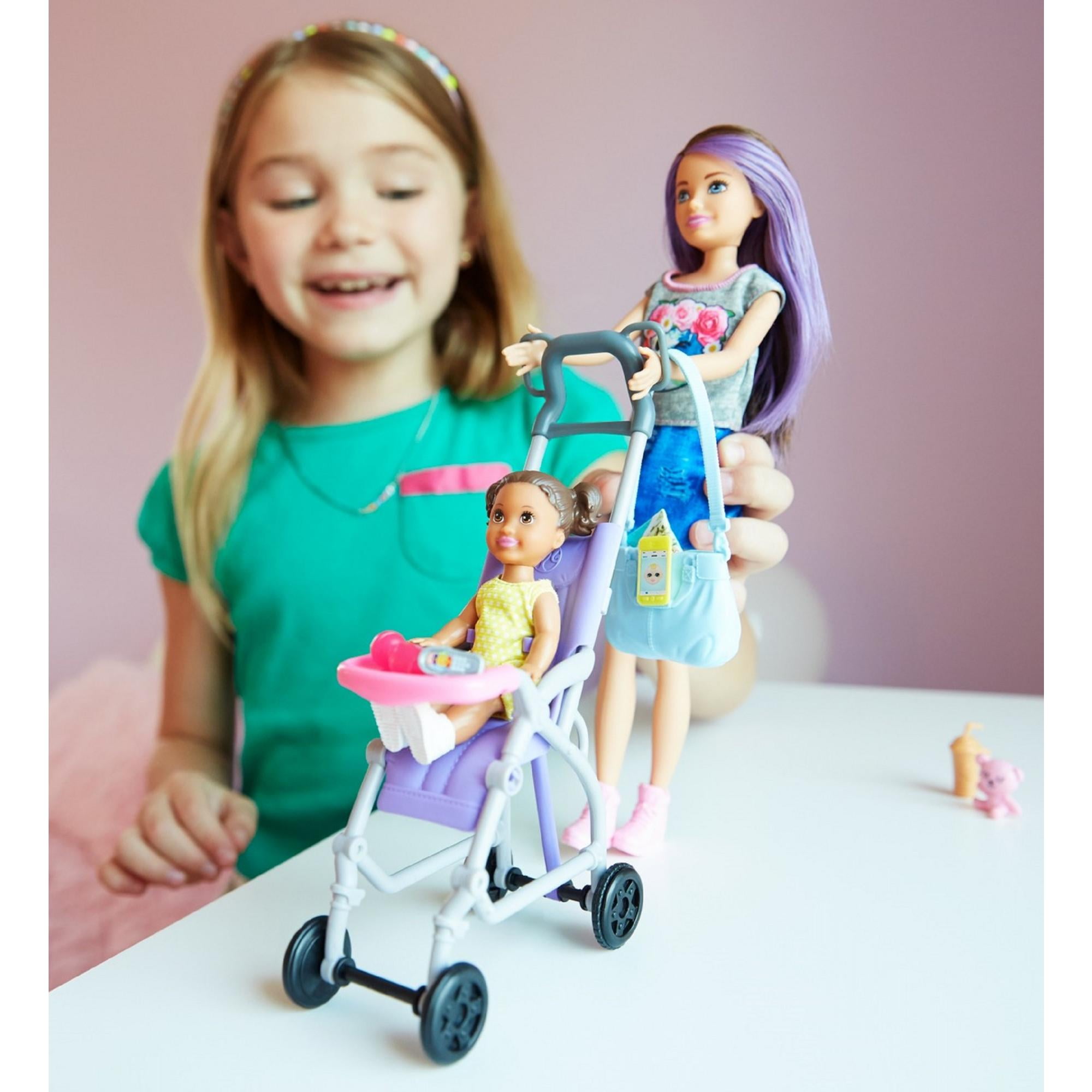 my barbie pushchair
