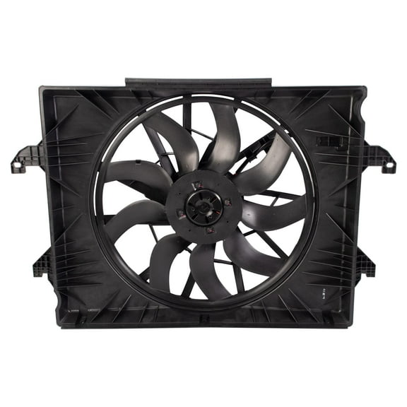 TRQ Radiator Cooling Fan Assembly Fits 2019-2021 Ram 1500 RFA80167