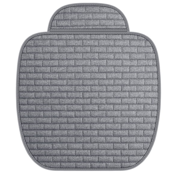Car Seat Covers Front Seats, Front Seat Covers Bottom Auto Seat Cushion Pad Mat, Anti Breathable Front Driver Seat Cover Universal for Cars Truck SUV