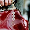 thumbnail image 2 of 3 Pcs Chaînes de Perles pour Sac Diy Perles Rondes Imitation Perle Manche Court, 2 of 8