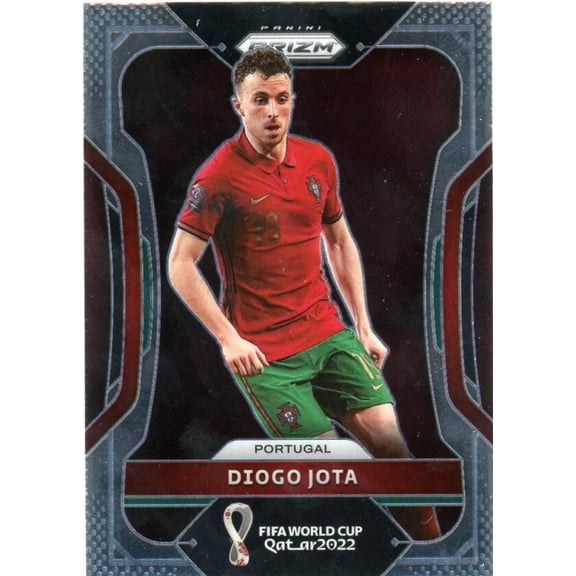 2022 PANINI PRIZM FIFA WORLD CUP QATAR #177 DIOGO JOTA PORTUGAL