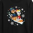 thumbnail image 3 of Paw Patrol - Chase Marshall Sledding - Toddler And Youth Long Sleeve Graphic T-Shirt, 3 of 6