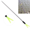 thumbnail image 3 of Fishing Rod Bracket, Pole Rack Telescopic Portable Practical Ground  for Fishing Pole Rest for Bank Fishing, 3 of 8