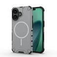 thumbnail image 1 of For IPhone 17 Funda [Compatible con Funda Protectora para Teléfono MagSafe] de Grado Militar con Airbag Anticaída de Color Sólido, Gris, For IPhone 17, 1 of 6