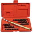 thumbnail image 2 of 39 pc Letter Punch Set - Precision Number & Uppercase Letter Alphabet ID & Symbol Stamping  Tool Set Kit w/ Automatic Spring Loaded Punch, Carry Case & Jeweler's Hammer w/ Plastic & Rubber Head, 2 of 3