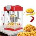 thumbnail image 6 of iCapeson 6oz Tabletop Popcorn Machine with Stainless Steel Kettle, Countertop Popcorn Popper with 2-Switch Control, Whisper Quiet Motor & Measuring Tools, Ideal for Home Theater, Movie Nights, Red, 6 of 6