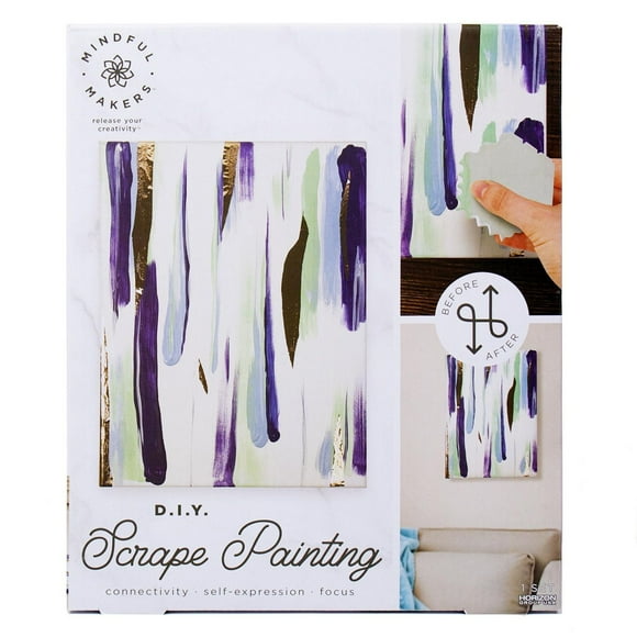 Trousse de peinture avec grattoir doré Mindful Makers™ Tranche d'âge: 6 ans et plus