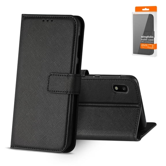 Samsung Galaxy A10 3-in-1 Wallet Case In Black