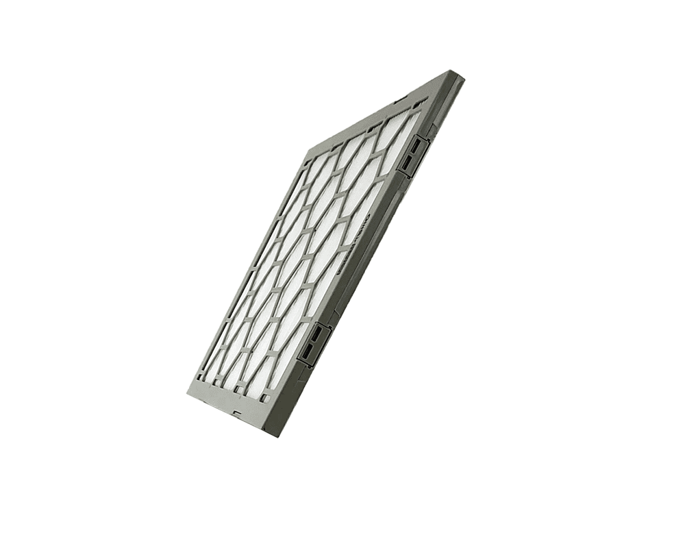 Air Filter - Furnace/HVAC, 20x16x1, MERV 11 - 5-Pack, Reusable ABS Frame - Pleated PET/PP