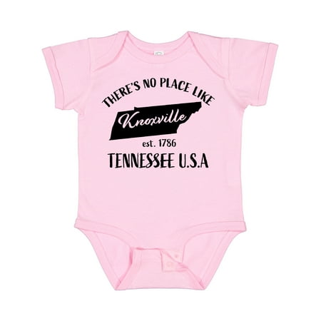

Inktastic There s No Place Like Knoxville Tennessee Gift Baby Boy or Baby Girl Bodysuit