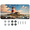 Multicolor 2, variant on ADECORIVY Lighthouse Seagull Beach License Plate, Aluminum Decorative Novelty Vanity Tag with 4 Holes, Front Plate for Men Women Car Tag Accessories, 6 x 12 inch