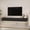 Black, variant on 86.6" Extended Floating TV Stand with LEDs,Modern Wall Mounted TV Cabinet Entertainment Center for Living Room