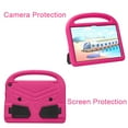 thumbnail image 4 of Dteck Case for Amazon Fire HD 10 2021/HD10 Plus 2021 10.1-inch 11th Generation,Kids Friendly EVA Foam Shockproof Handle Kickstand Case Lightweight Protective Shell Cover,Pink, 4 of 8