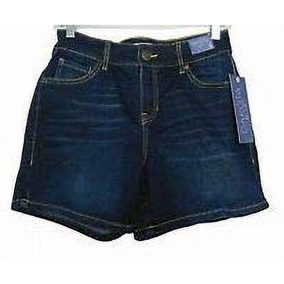 Dakota Blue Women's Jean Denim Shorts, Dark Stonewash, Size:6