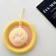 thumbnail image 4 of YUANOU Round Cat Claw Earphone Bag Cute Change Storage Bag Portable Silicone Key Storage Bag With Wrist Rope(E), 4 of 7